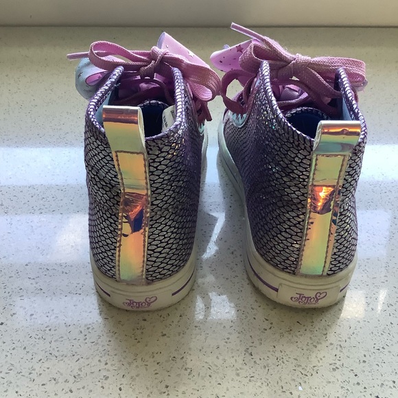 Jojo Siwa Mermaid Scales High-Top Sneaker (Little Girls) - Picture 5 of 9